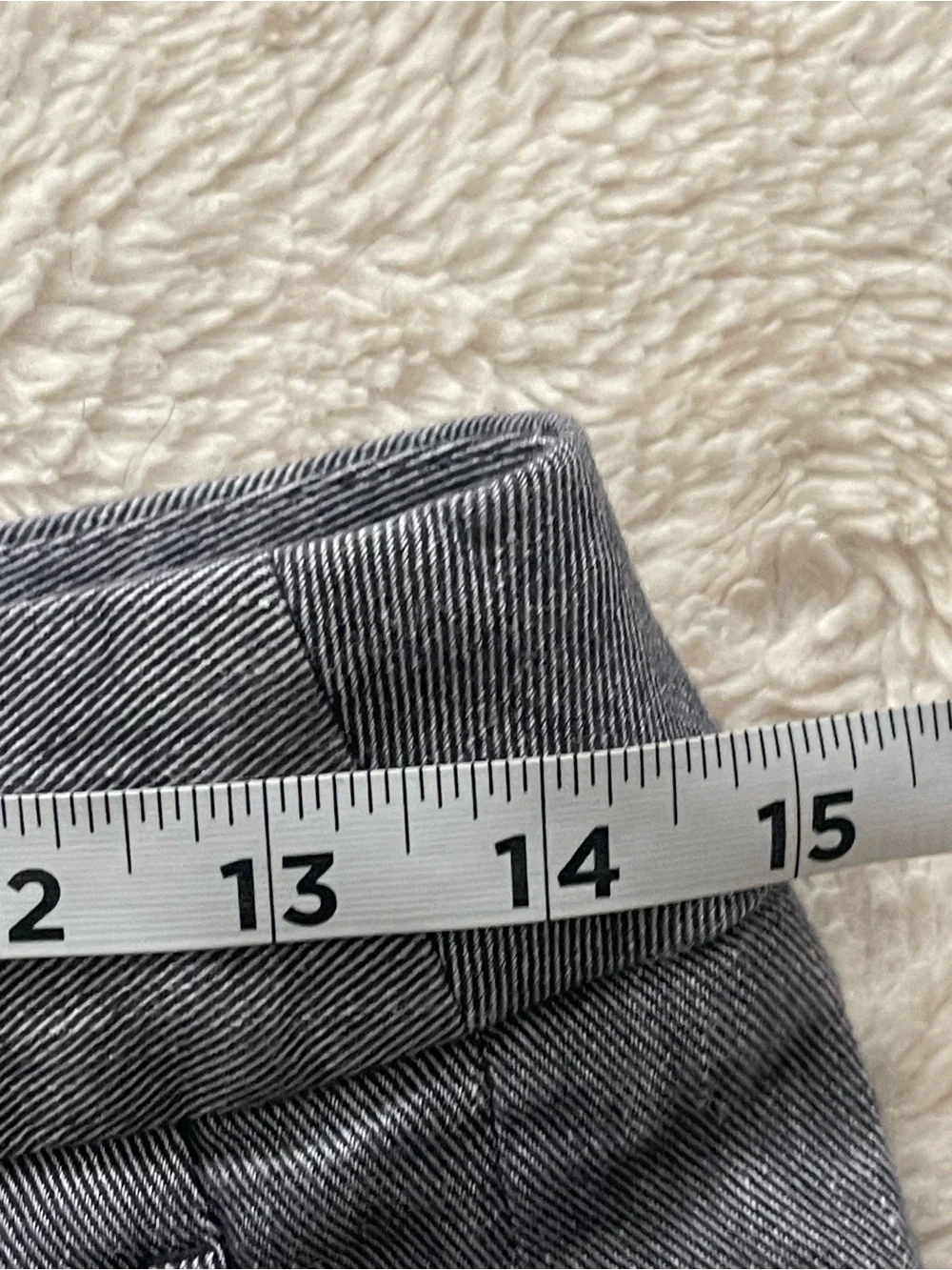 Banana Republic Men's Charcoal Wide-Leg Chinos Linen Blend